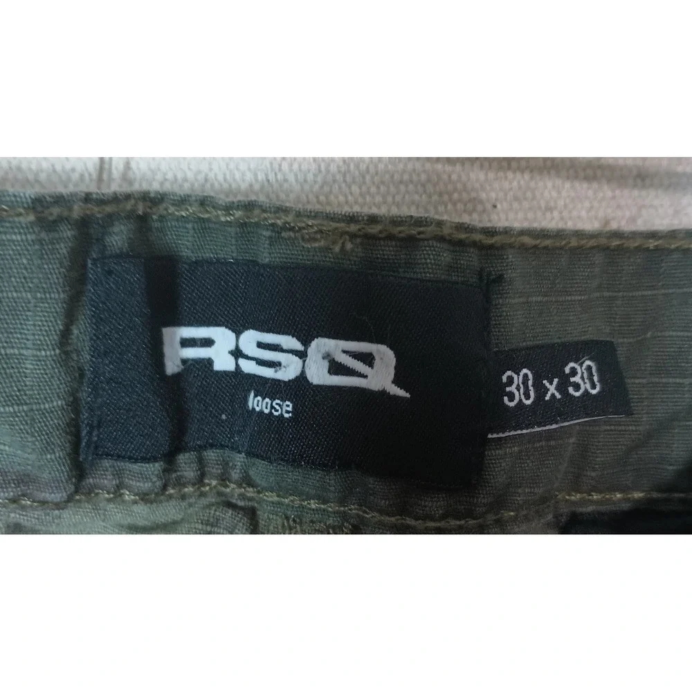 RSG Camo Cargo Pants‎ Military Army Casual Streetwear Loose Fit 30x30 AA